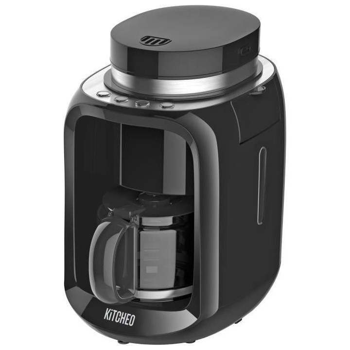 KITCHEO CK71B - Cafetiere avec broyeur a café intégré - Utilisation