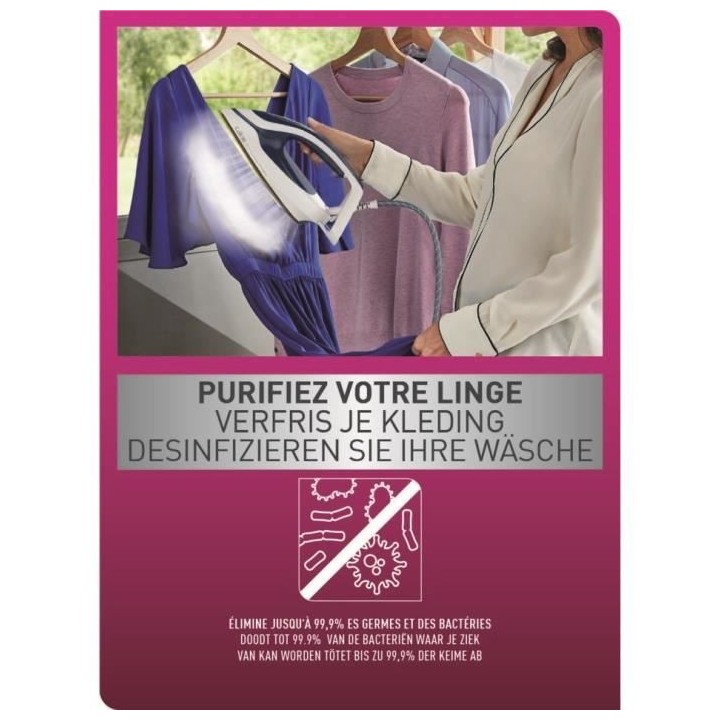 CALOR GV9223C0 Pro Express Protect - Centrale Vapeur - 7.2 bars - Vape