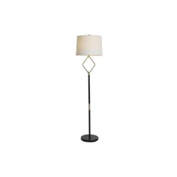 Lampadaire DKD Home Decor Noir Métal 50 W 220 V 41 x 41 x 161 cm