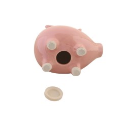 Tirelire DKD Home Decor Dolomite Enfant Moderne Cochon Iridescent 16,5 x 11,5 x 15 cm