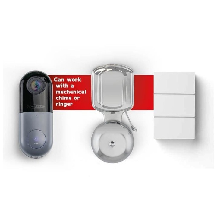 CALIBER Visiophone intérieur et extérieur wifi