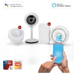 CALIBER - Pack alarme - Home security set plus