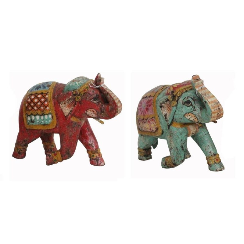 Figurine Décorative DKD Home Decor 25 x 10 x 21 cm Indien (2 Unités)