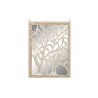 Décoration murale DKD Home Decor Miroir Arbre Blanc Bois MDF (45 x 2,5 x 65 cm)