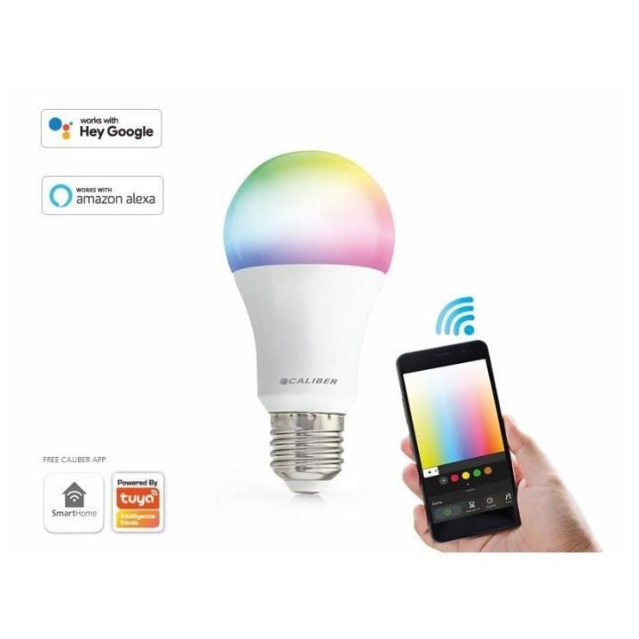 CALIBER Ampoule connectée E27