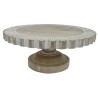 Centre de Table DKD Home Decor 30,5 x 30,5 x 12,7 cm Naturel Colonial Décapé