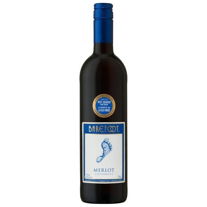Barefoot Merlot - Vin rouge de Californie
