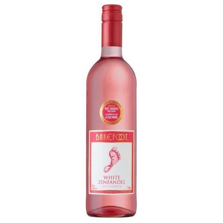 Vin de Californie BAREFOOT ZINFANDEL - Rosé - 75 cl