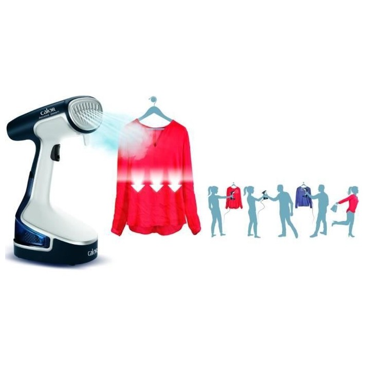 CALOR DR8085C0 Access Steam Défroisseur vapeur a main, Chauffe en 45