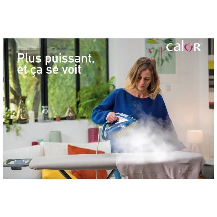 CALOR FV5630C0 Turbopro Anti-Calc Fer a repasser vapeur, 2600 W, Turbo