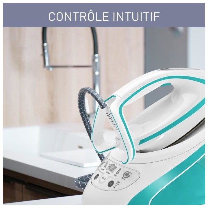 CALOR GV9568C0 Pro Express Ultimate Centrale vapeur, 7,2 bars, Jusqu'a