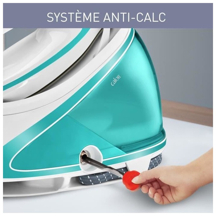 CALOR GV9568C0 Pro Express Ultimate Centrale vapeur, 7,2 bars, Jusqu'a