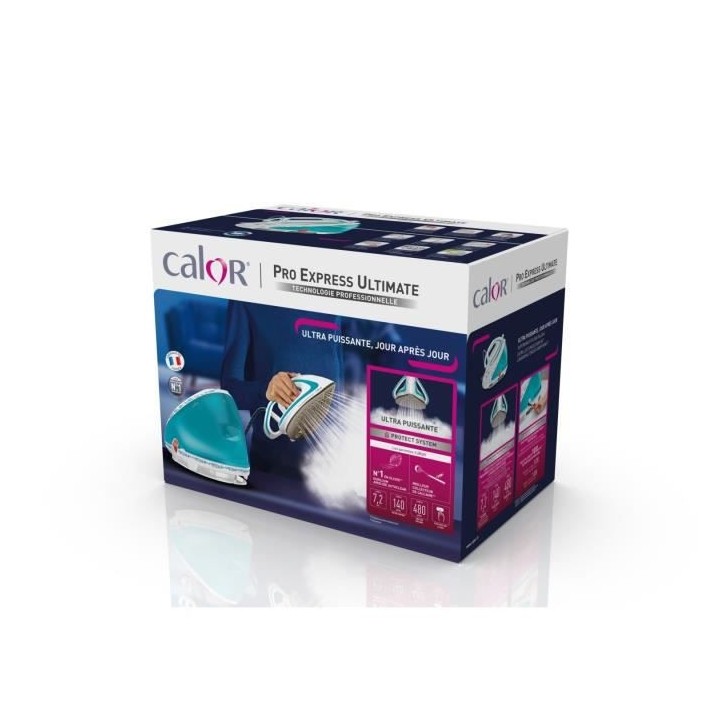 CALOR GV9568C0 Pro Express Ultimate Centrale vapeur, 7,2 bars, Jusqu'a
