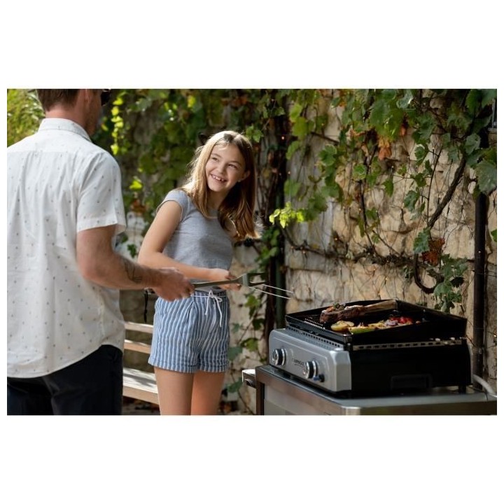 Plancha a gaz a poser CAMPINGAZ - BF OTHELLO 2X TWIN - 2 brûleurs - P