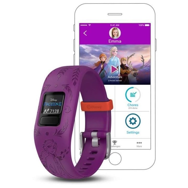 Garmin vivofit jr2 - Bracelet d'activité pour enfants - La Reine des