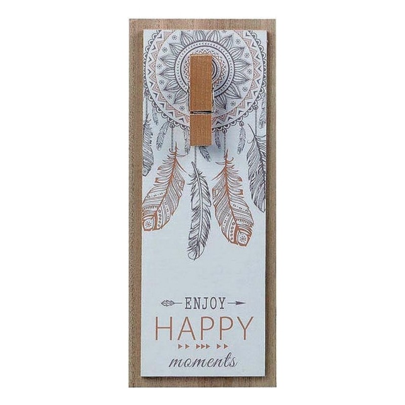 Décoration murale Enjoy Happy Moments 30 x 12 cm