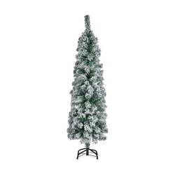 Sapin de Noël Métal Blanc...