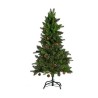 Sapin de Noël Marron Vert Métal Plastique