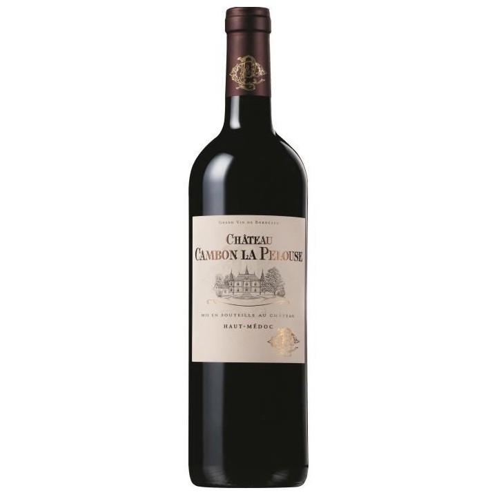 Château Cambon La Pelouse 2017 Haut-Médoc - Vin rouge de Bordeaux