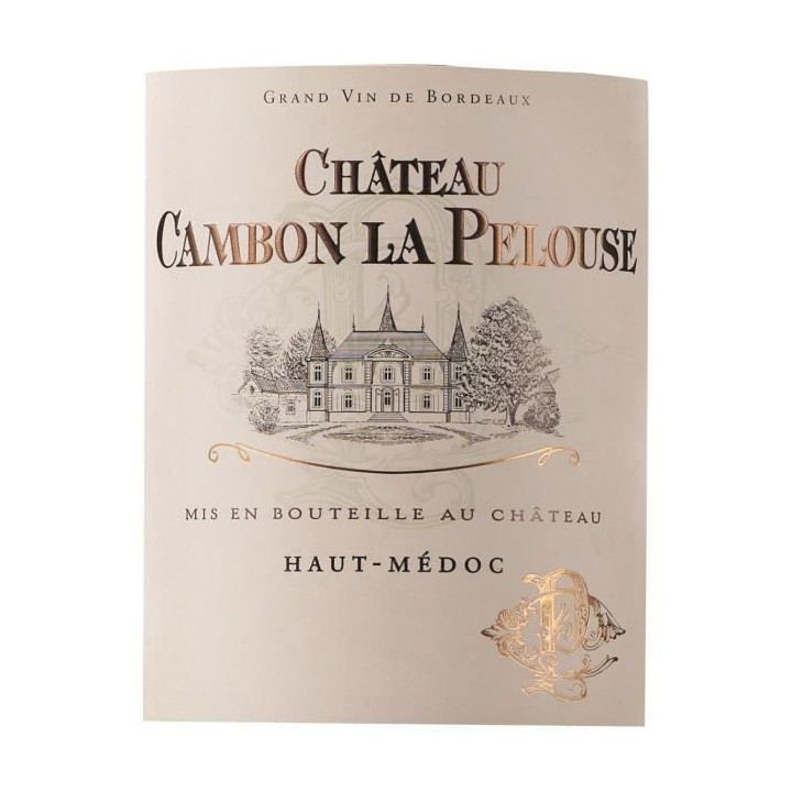 Château Cambon La Pelouse 2017 Haut-Médoc - Vin rouge de Bordeaux