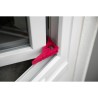 Support de porte Schellenberg Fenêtres Rose Plastique (12 x 8,5 x 2 cm)