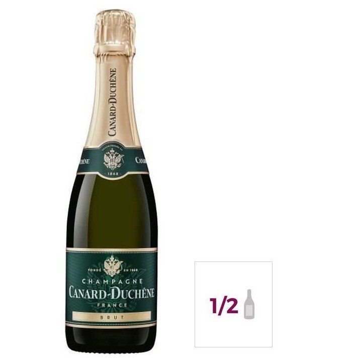 Champagne Canard Duchene Brut - 37,5 cl