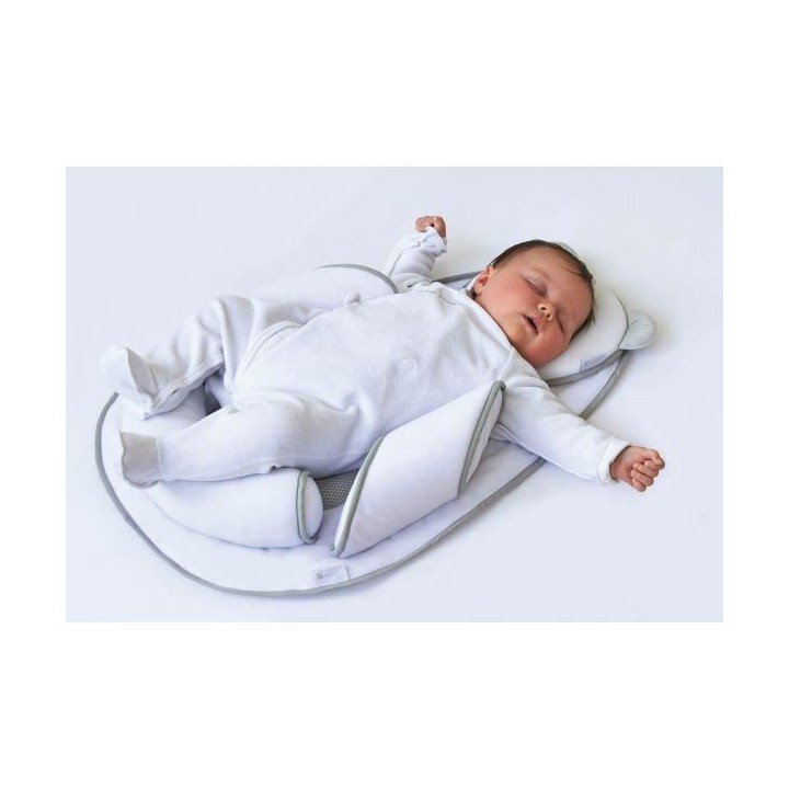 CANDIDE Cale tete Panda Pad Air+ - Blanc et gris