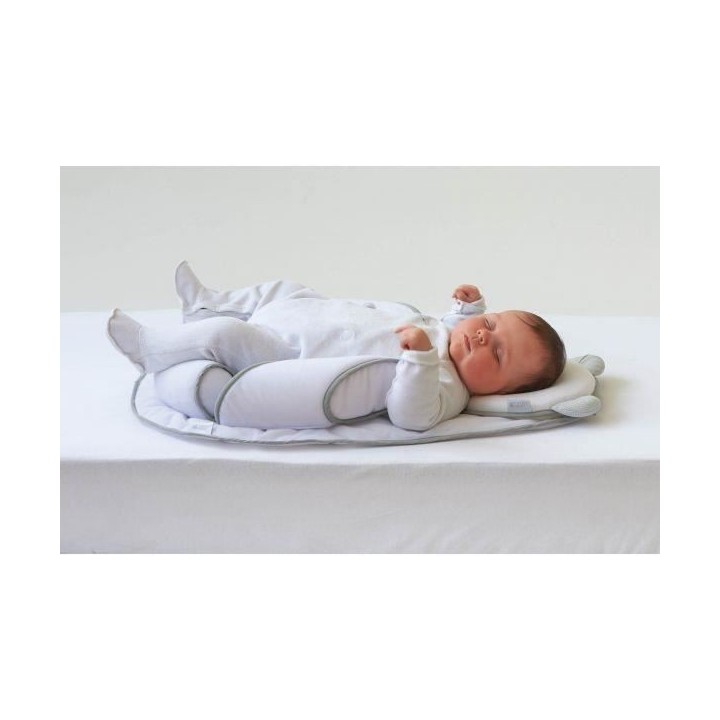 CANDIDE Cale tete Panda Pad Air+ - Blanc et gris