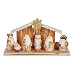 Crèche de Noël Lumière LED...