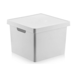 Boîte de rangement avec couvercle Confortime Carré 17 L Avec couvercle