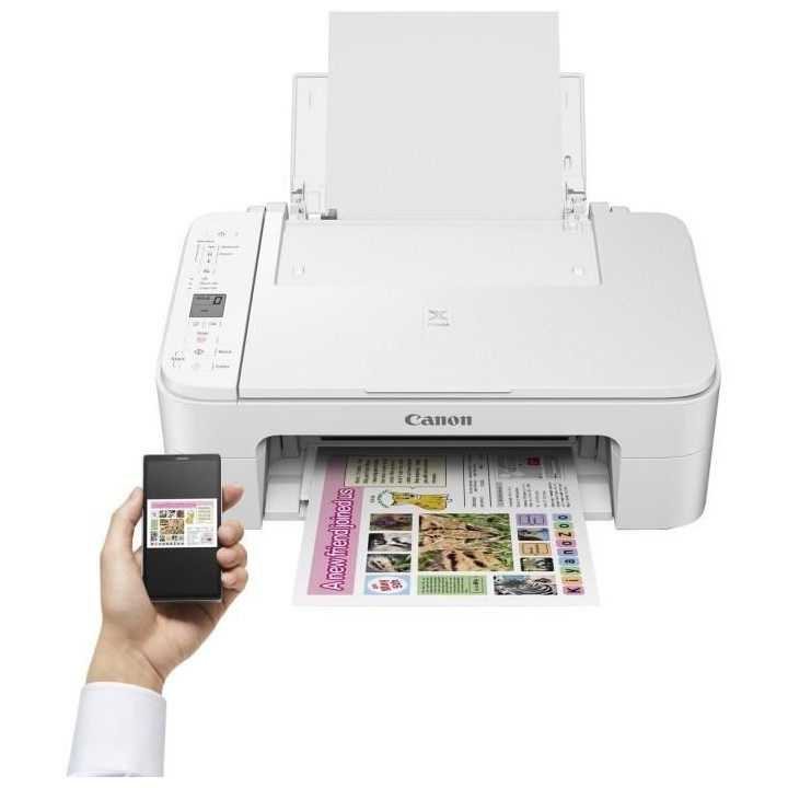 Imprimante Jet d'encre Multifonction - CANON PIXMA TS3151 - WiFi - Bla