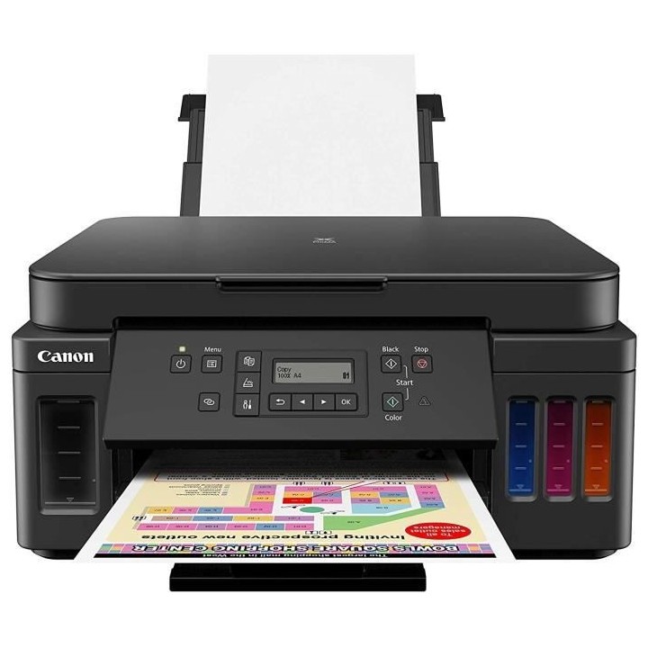 CANON Imprimante PIXMA MEGATANK G6050 Multifonction jet d'encre rechar