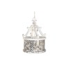 Suspension DKD Home Decor Blanc Métal Sapin 40 W Vintage Finition vieillie 220 V 46 x 46 x 62 cm