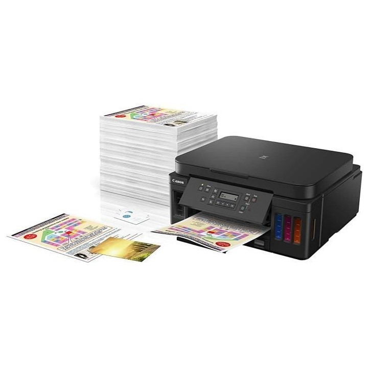 CANON Imprimante PIXMA MEGATANK G6050 Multifonction jet d'encre rechar