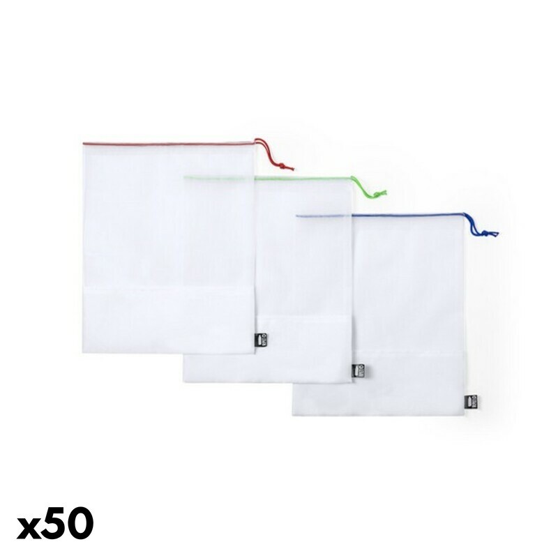 Sacs 146852 Plastique recyclé (3 Pièces) (50 Unités)