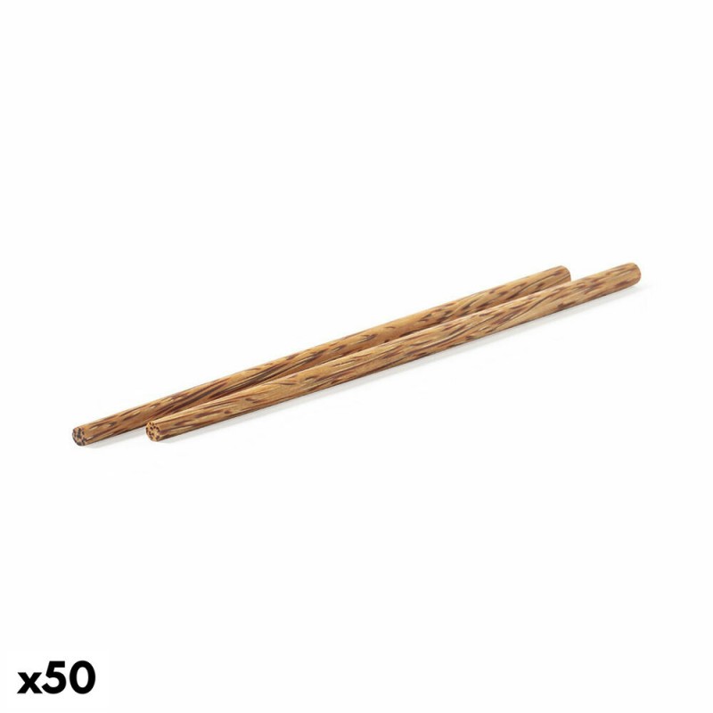 Bâtons de bois 141065 (2 Pièces) (50 Unités)