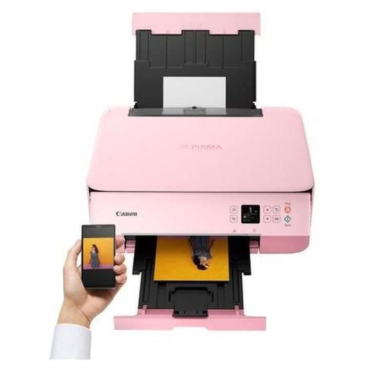 Imprimante multifonction - CANON PIXMA TS5352a - Jet d'encre WiFi Rose