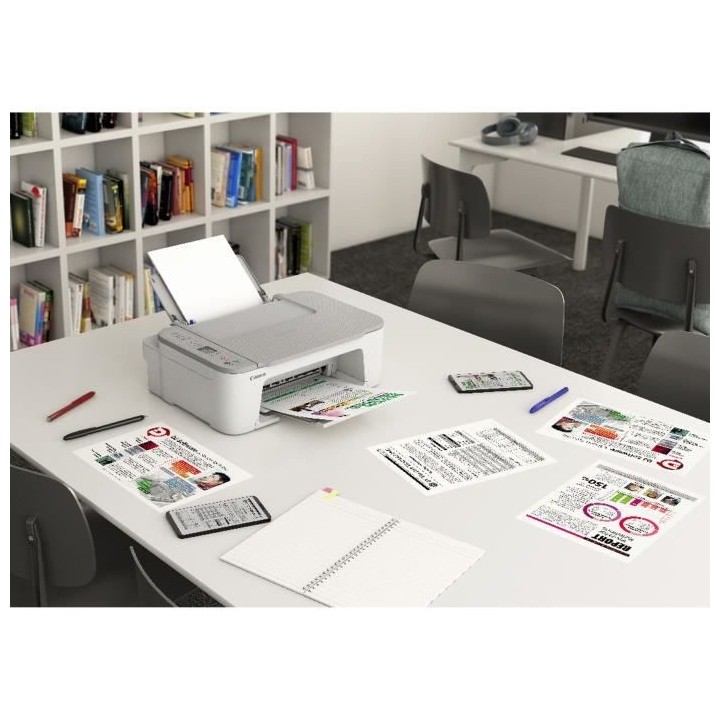 CANON PIXMA TS3451 - Imprimante Multifonction - WiFi - Blanc