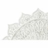 Décoration murale DKD Home Decor Blanc Mandala Bois MDF (76,5 x 2 x 76,5 cm)