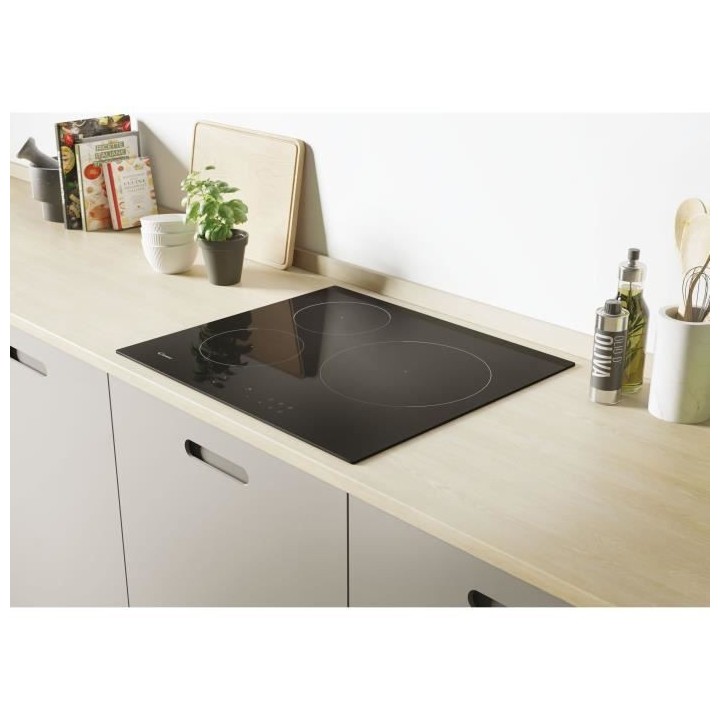 Plaque de cuisson induction CANDY 3 feux - CI633CTT