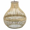 Suspension DKD Home Decor Marron Clair Rotin 50 W (45 x 45 x 51 cm)