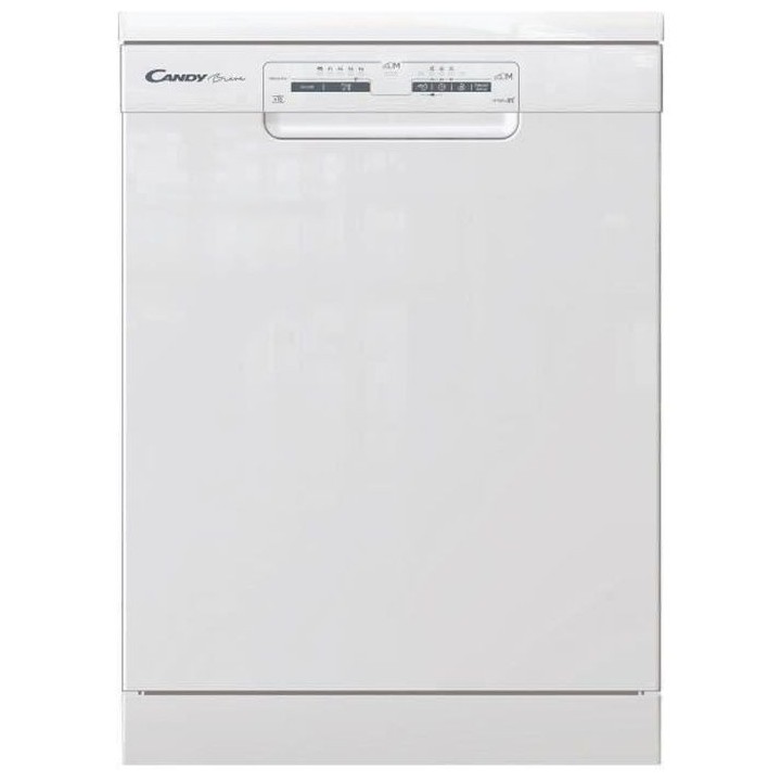 Lave-vaisselle pose libre CANDY CLVS1L540PW47E - 15 couverts - L60 cm