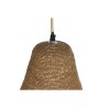 Suspension DKD Home Decor Naturel Fer 50 W Jute (44 x 44 x 67 cm)