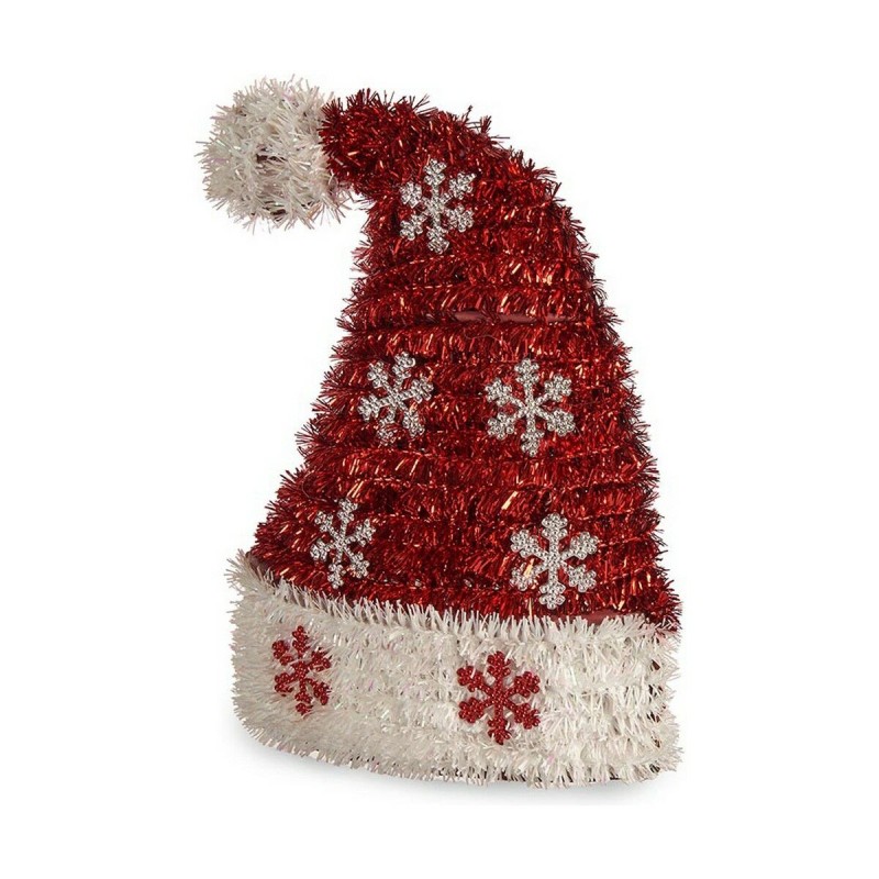 Figurine Décorative Noël Chapeau guirlande 9 x 23 x 17 cm Plastique polypropylène