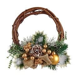 Couronne de Noël 20,32 cm...