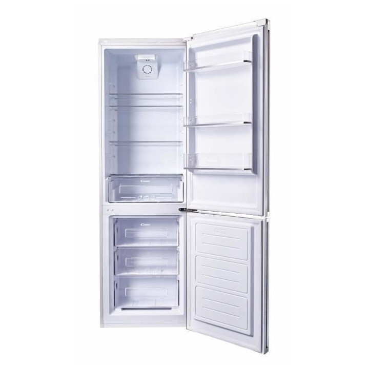 CANDY CCBS6182WHV/1N Réfrigérateur combiné - Froid Statique- 315 L