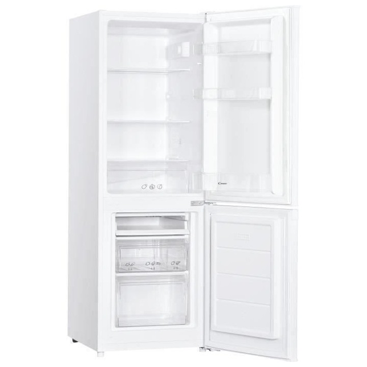 CANDY CHCS 4144WN - Réfrigérateur combiné 173L (121+52L) - Froid st
