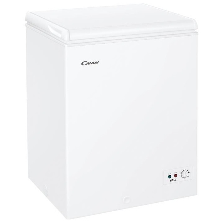 CANDY CC145 - Congélateur coffre 137L - L63xH84,5cm - 39 dB - Blanc