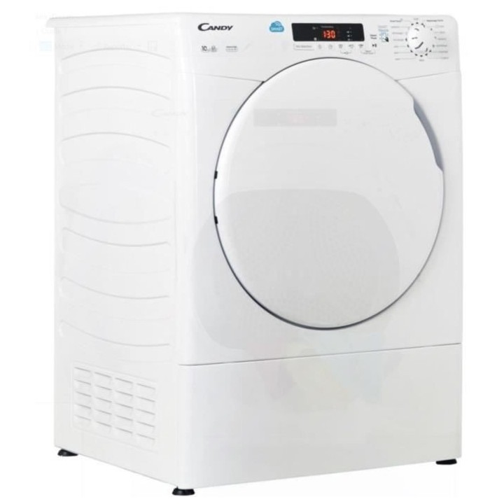Seche-linge a condensation CANDY CSE C10LF-S Smart - 10 kg - Classe B