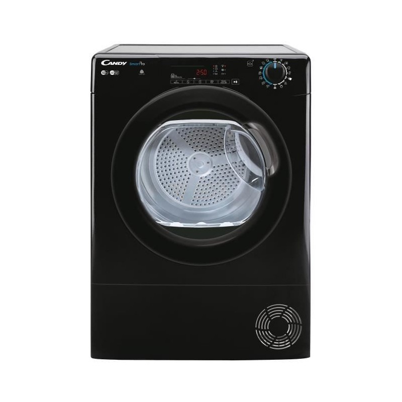 Seche-linge a condensation CANDY CSoe C10TBGB-S Smart Pro - 10 kg - Moteur standard - Classe B - Connecté - Noir